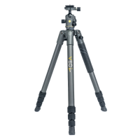 Vanguard Vanguard VEO2 264AB Tripod 1/4 inch, 3/8 inch Werkhoogte=155 cm (max) Aluminium, Zwart