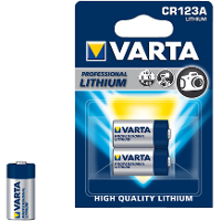 VARTA Lithium Cylindrical CR123A batterij