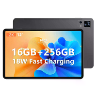 VASOUN M70 UNISOC T616 Octa Kern 8GB RAM + 8GB Virtueel Geheugen 256GB ROM 12 Inch 2K Scherm Android 13 Tablet PC