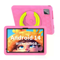 VASOUN P30H WIFI Kinderen Allwinner A523 Octa Kern 4GB+4GB virtueel RAM 128GB ROM 10.1 Inch Android 14 Tablet