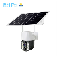 VC3 WiFi Zonnecamera 2MP PTZ Outdoor Power Camara HD Night Vision PIR Humanoid Detection Tweewegsaudio CCTV Beveiligings