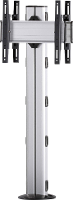 VCM Morgenthaler FIX 135 D 1x1: back to back Videowall standvoet 106,7 cm (42)   139,7 cm (55) In hoogte verstelbaar, Kantelbaar