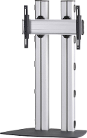 VCM Morgenthaler FLAT E 135 Videowall standvoet 139,7 cm (55)   177,8 cm (70) In hoogte verstelbaar, Kantelbaar