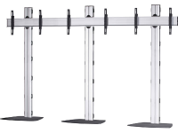 VCM Morgenthaler FLAT E (1X3) 1x3 Videowall standvoet 106,7 cm (42)   139,7 cm (55) In hoogte verstelbaar, Kantelbaar