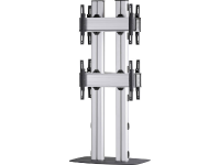 VCM Morgenthaler FLAT E (2X1) D 2x1: back to back Videowall standvoet 106,7 cm (42)   139,7 cm (55) In hoogte verstelbaar, Kantelbaar