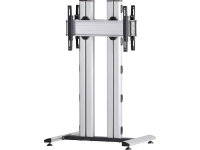 VCM Morgenthaler MOBIL E 135 D 1x1: back to back Videowall standvoet 139,7 cm (55)   177,8 cm (70) In hoogte verstelbaar, Kantelbaar