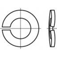 Veerringen Binnendiameter: 16.2 Mm Din 128 Rvs 250 Stuks Toolcraft 1060492