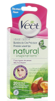 Veet Ontharingsstrips Gezicht Argan