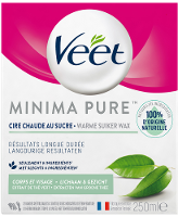Veet Minima Pure Warme Suiker Wax Lichaam & Gezicht