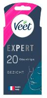 Veet Waxstrips Expert Gezicht   Gevoelige Huid