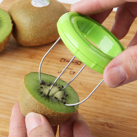 Vegetable Fruit Peeled Kiwi Cutter Device Digging Core Spiral Slicer Kitchen Peeler