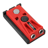 VEIKO 9.5MM Pocket Hole Jig Boorgeleider Houtbewerkings Gids Schroefboorhoek Positie Gereedschap voor Timmerman
