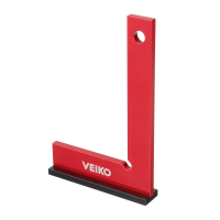VEIKO Aluminiumlegering 150X100MM 90 graden rechtehoekliniaal met een stevige brede basis Controleer gereedschap dat nau