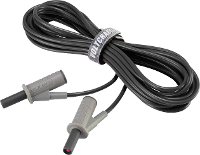 VOLTCRAFT MSB 501 Veiligheidsmeetsnoer Banaanstekker 4 mm Banaanstekker 4 mm 2.00 M Zwart 1 stuk(s)