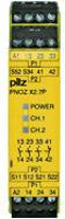 PILZ PNOZ X2.7P 24VACDC 3n/o 1n/c Veiligheidsschakelapparaat 3x NO, 1x NC (b x h x d) 22.5 X 94 x 121 mm 1 stuk(s)