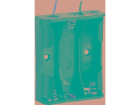 Velleman BH331A Batterijhouder 3x AA (penlite) Kabel (l x b x h) 58 x 48 x 17 mm