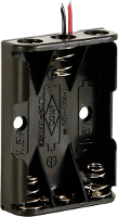 Velleman BH431A Batterijhouder 3x AAA (potlood) Kabel (l x b x h) 53 x 38 x 13 mm