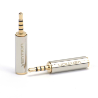 Vention 1pcs 2.5Mm Male To 3.5Mm Female Audio Stereo Headphone Jack Adapter Aux Connector