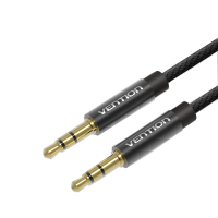 Vention 3.5Mm Audio Cable Fabric Braid 3.5 Jack To Jack Aux Cord 0.5 1.5M For Car Mp3/4 Headphone