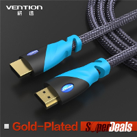VENTION VAA C01 HDMI Cable Male to Male Gold Plated HDMI 1.4V 1080P 3D HD 1M/2M/5M