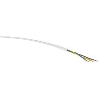VER H05VV F 3G2,5 ws Eca Ri.50 Krachtoverbrenging H05VV F 3 G 2.50 Mm² Wit 50 m