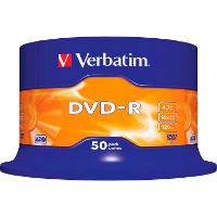 Verbatim DVD R 4,7 GB blanco dvd's