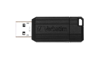 Verbatim Pin Stripe USB stick 64 GB Zwart 49065 USB A 2.0