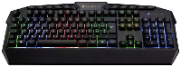 Verbatim SureFire KingPin RGB Gaming Multimedia Keyboard QWERTY Italian Gaming toetsenbord Kabelgebonden QWERTY, Italiaans Zwart Verlicht