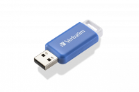 Verbatim V DataBar USB 2.0 Drive USB stick 64 GB Blauw 49455 USB A 2.0