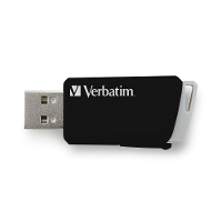 Verbatim V Store N CLICK USB stick 32 GB Zwart 49307 USB A 3.2 Gen 1