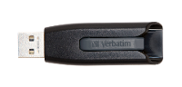 Verbatim V3 USB stick 128 GB USB 3.0 Zwart 49189