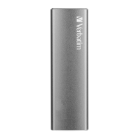 Verbatim Vx500 Externe SSD harde schijf 120 GB Spacegrijs USB 3.1