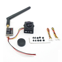 Verbeterde EWRF TS5823Pro 5.8 GHz 40CH 600 mW FPV zender VTX met CMOS 1200TVL camera voor RC drone