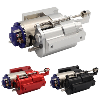 Verbeterde Full Metal Twee Shift 2 Snelheidswisseling Transmissie Versnellingsbak voor WPL B1 B14 B24 B16 B36 C14 C24 MN