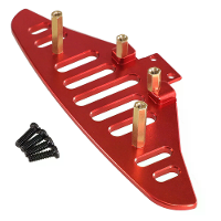 Verbeterde metalen onderdelen voor voorbumper set voor MJX 1/14 14301 14302 14303 RC auto voertuigmodel accessoires
