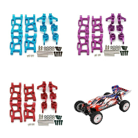 Verbeterde Metalen Stuurkom Voorste Achterste Bovenarm Achterwielzitting C zitting voor Wltoys 144001 124008 124010 RC A