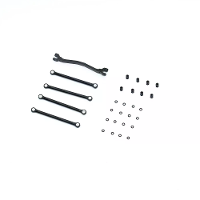 Verbeterde metalen verbindingsstangen/ aandrijfas set voor Land Rover Camel FMS FCX24M 1/24 RC auto's voertuigen modelle