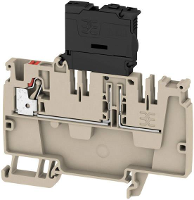Weidmüller 2460200000 Verdeler serieklem 6.10 Mm Spanveer Beige 50 stuk(s)