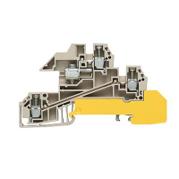 Verdeler serieklem voor N rail WDL 2.5/3/S/NT/L/PE WeidmÃ¼ller Inhoud: 20 stuks