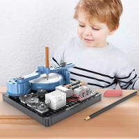 Verf kinderen DIY mechanische plotter schilderen tekenen wetenschappelijke set wetenschappelijke natuurkunde handleiding