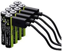 Verico LoopEnergy USB C Oplaadbare batterij (USB C) Li ion 600 mAh 1.5 V 8 stuk(s)