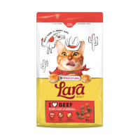 Versele Laga Lara Adult met rundsmaak kattenvoer 2 x 7 kg