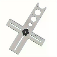 Verstelbare gat positionering lineaal 360 graden boren gat met marmer, glas, keramische vloertools gaten opener locator