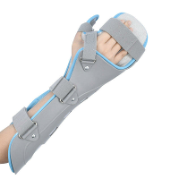 Verstelbare Pols Handbrace Ondersteunende Spalk met Duim Vingerbeschermer Verstuiking Fractuur Medische Polsbrace