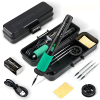 Verstelbare USB oplaadbare soldeerboutkit met drie punten voor reparatie van huishoudelijke apparaten,sieraden maken en