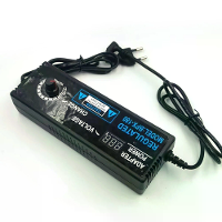 Verstelbare Voltage Adapter 3 24V5A 120W Duidelijk Display Scherm Hoge Efficiëntie 100 240V AC Ingang Premium 22 Draad K