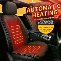 Verwarmd autostoelkussen Pluche stoelkussen Elektrisch verwarmd pad voor winterautoverwarming Snelle verwarming Intellig