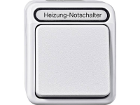 Verwarmingsnoodschakelaar Schneider Electric 4074994 1 Stuks Compleet Spatwaterdicht Polar Wit