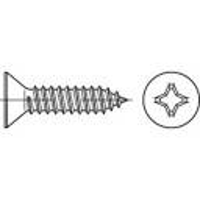 TOOLCRAFT 145252 Verzonken plaatschroeven 4.8 Mm 38 mm Kruiskop Phillips DIN 7982 Staal Galvanisch verzinkt 100 stuks