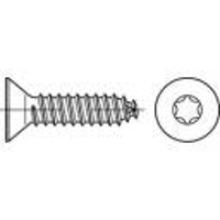 TOOLCRAFT 145358 Verzonken plaatschroeven 4.8 Mm 90 mm Torx DIN 7982 Staal Galvanisch verzinkt 250 stuks